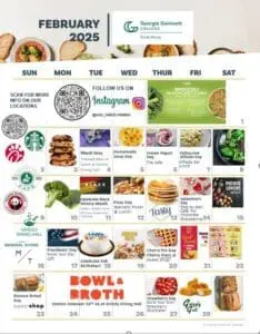 February Events Calendar