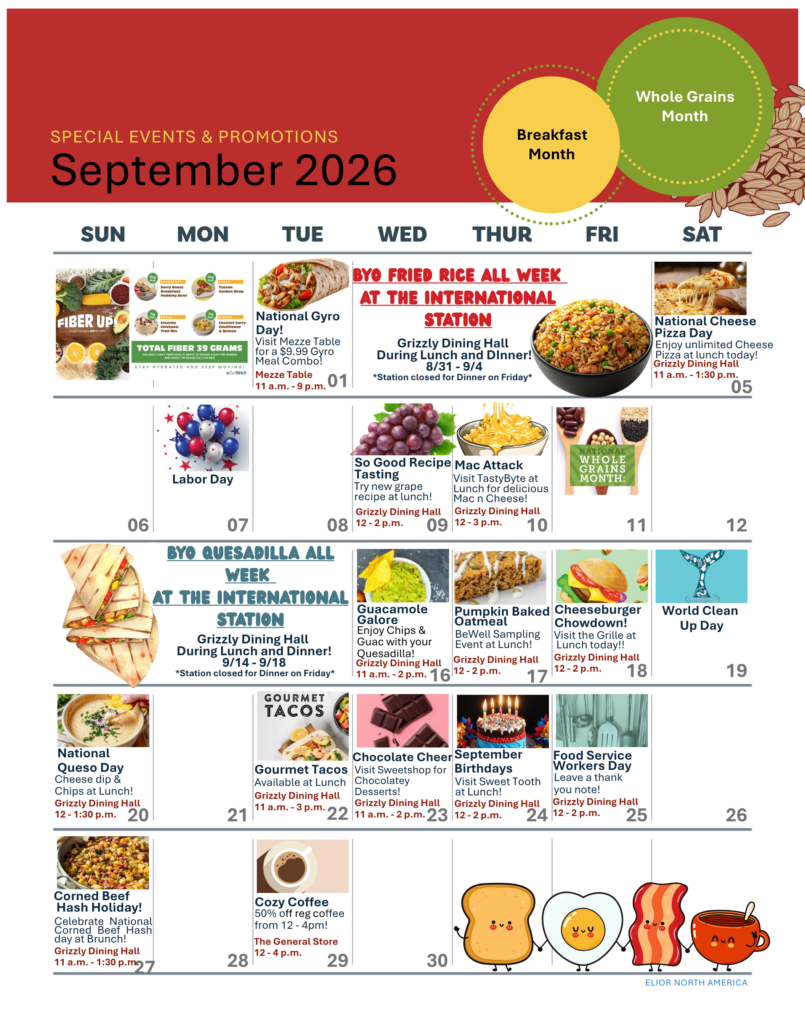 September Calendar